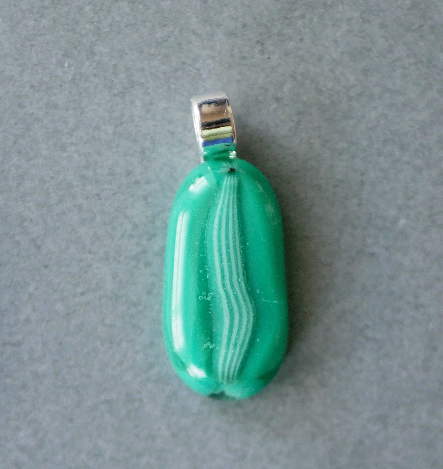 Stripey Scrappy Pendant #22
