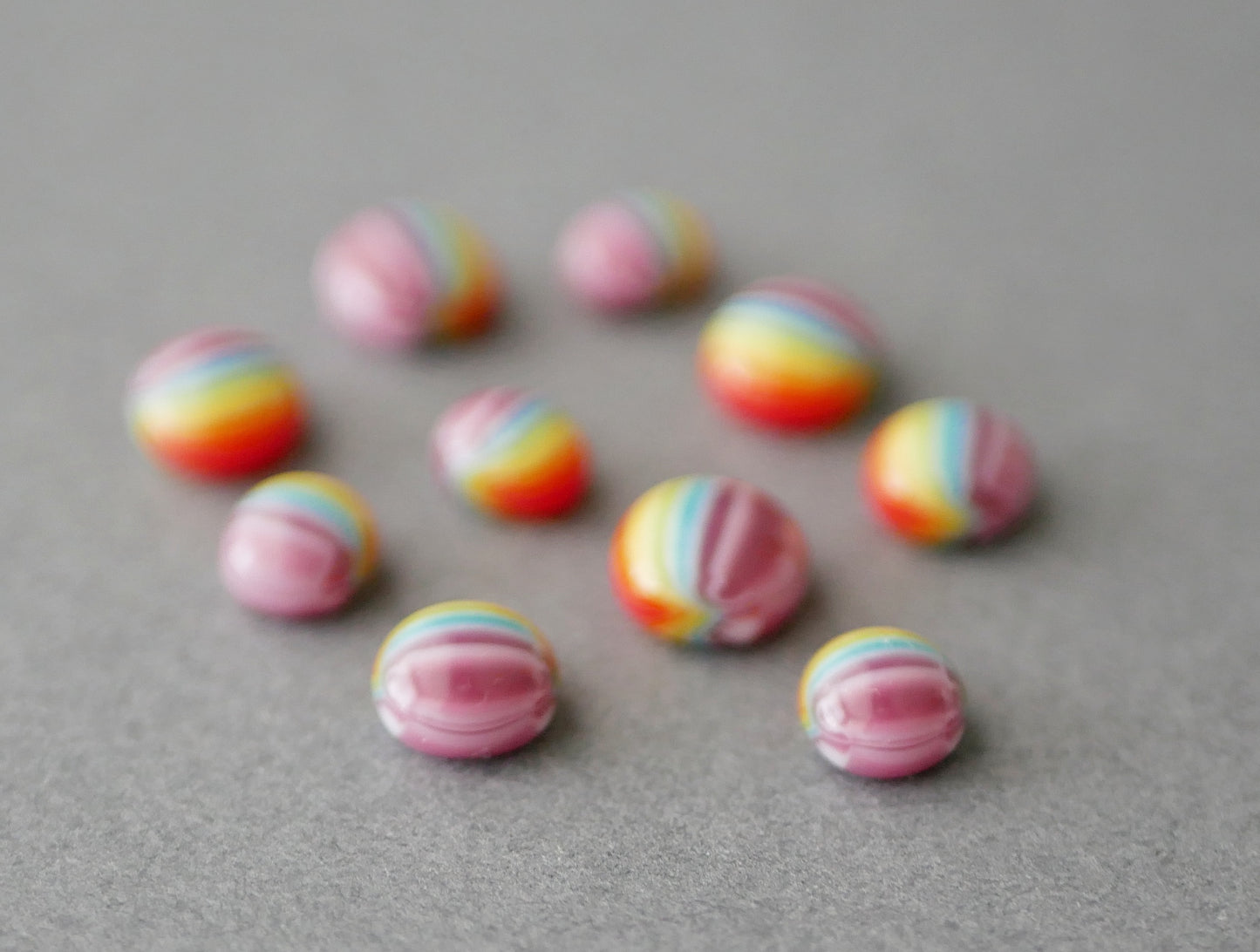 10 Light Rainbow Tokens