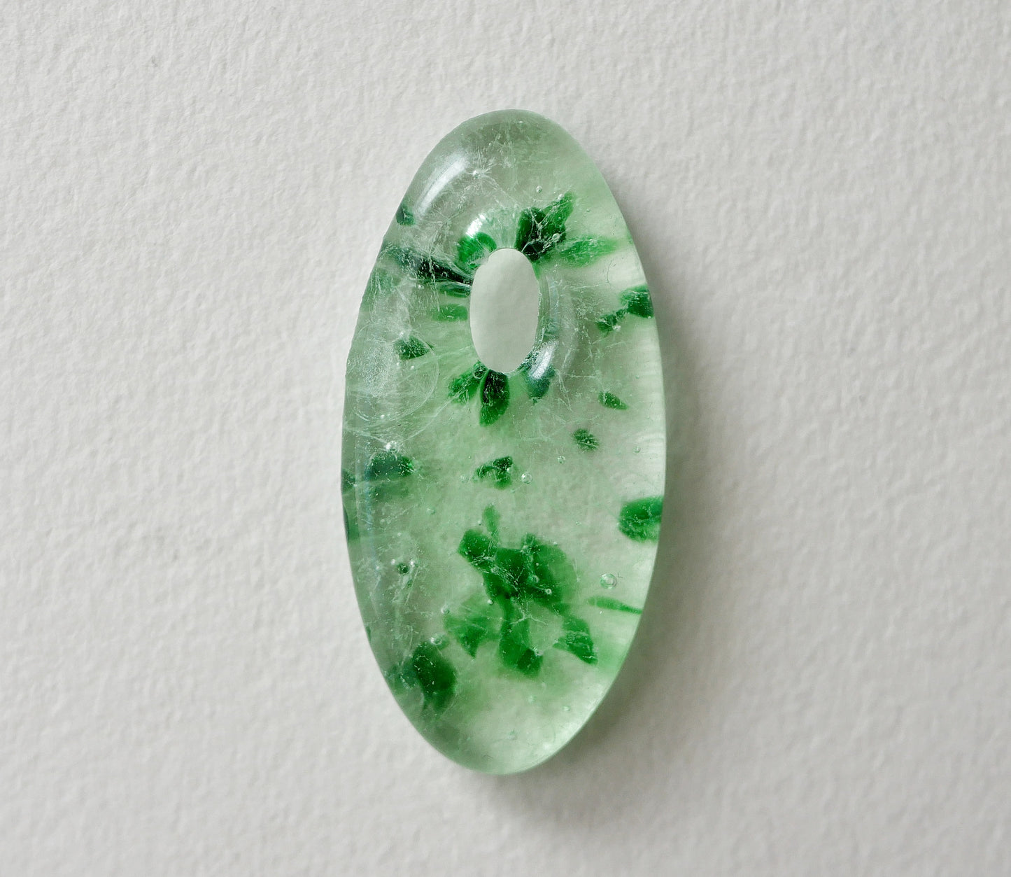 Oval Pendant: Pale Green (PENDANT ONLY)