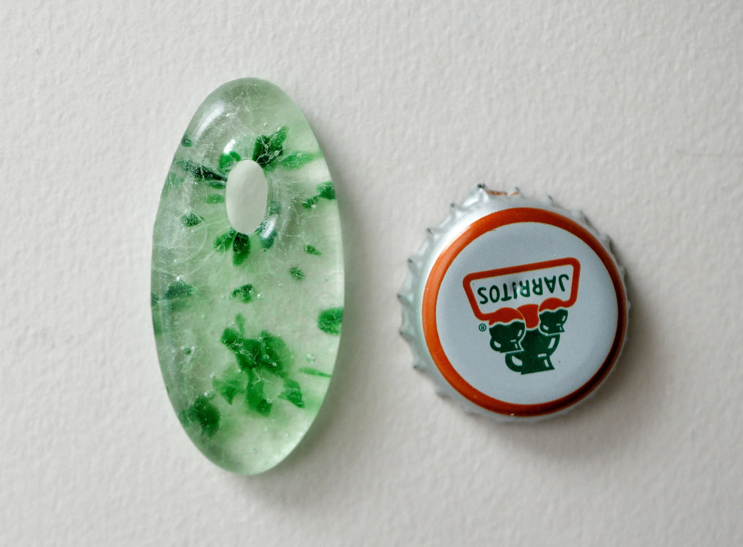 Oval Pendant: Pale Green (PENDANT ONLY)