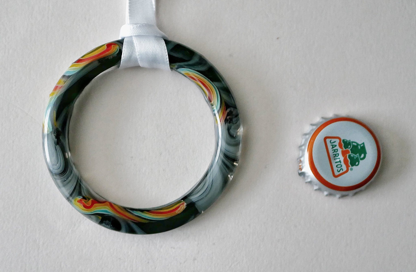 Glass Collage Wreath #36