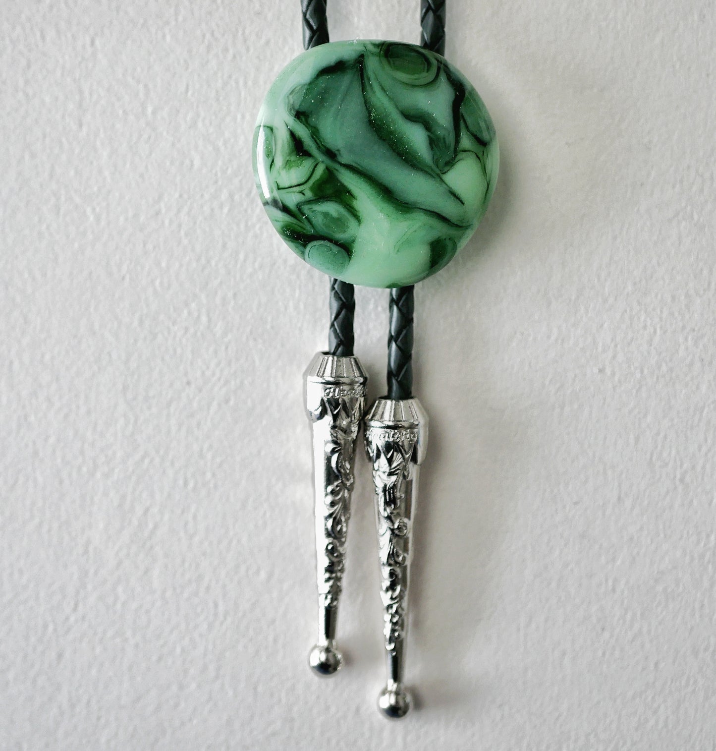 Sparkling Green Bolo Tie