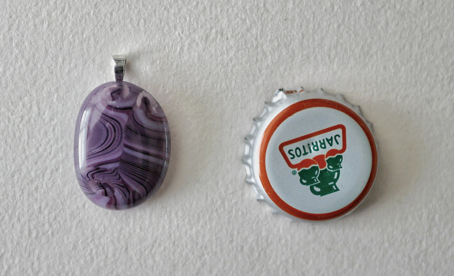 Swirling Purple Pendant (Sterling Silver) (PENDANT ONLY)