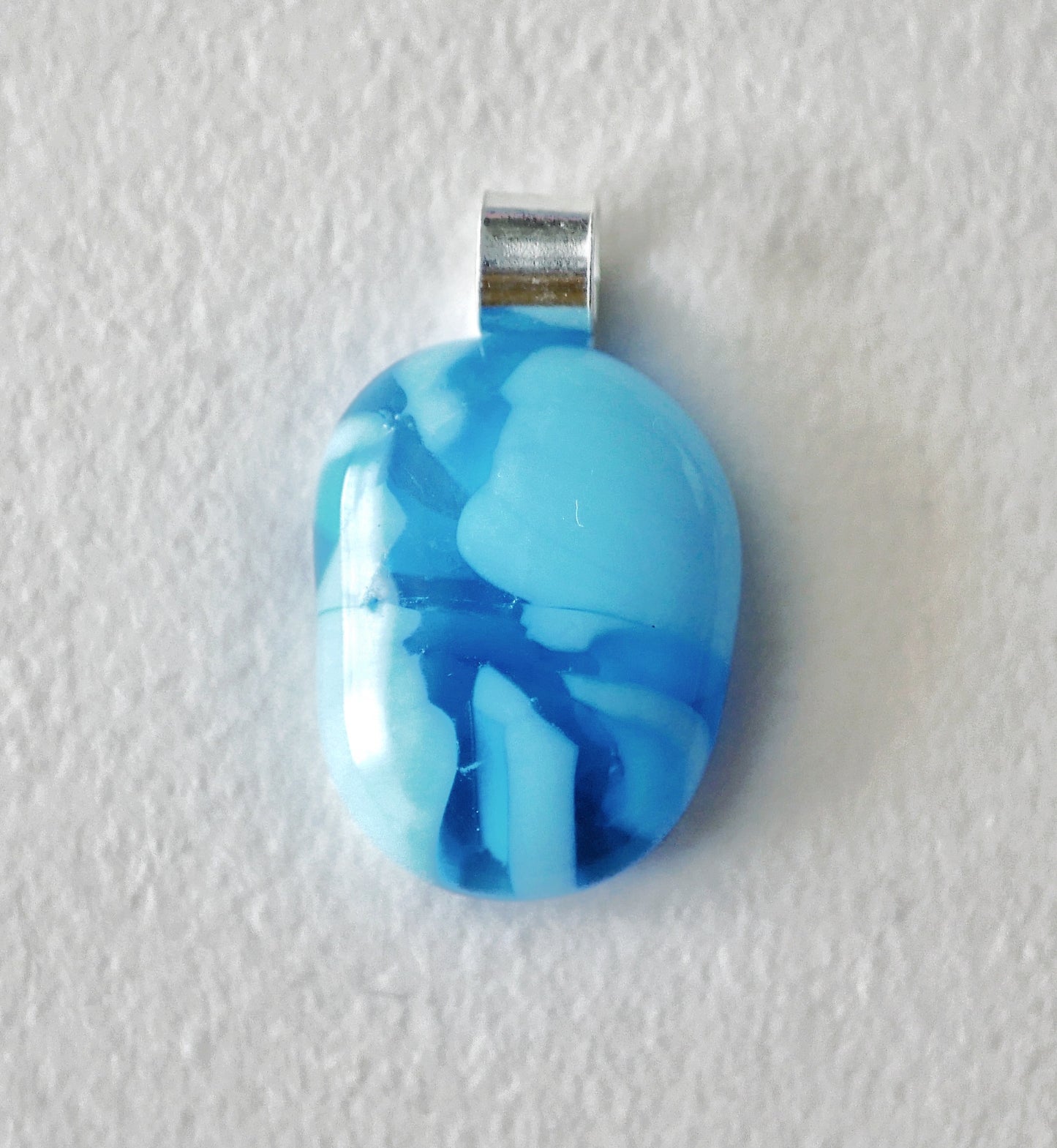 Light Blue Pendant #1 (Sterling Silver) (PENDANT ONLY)