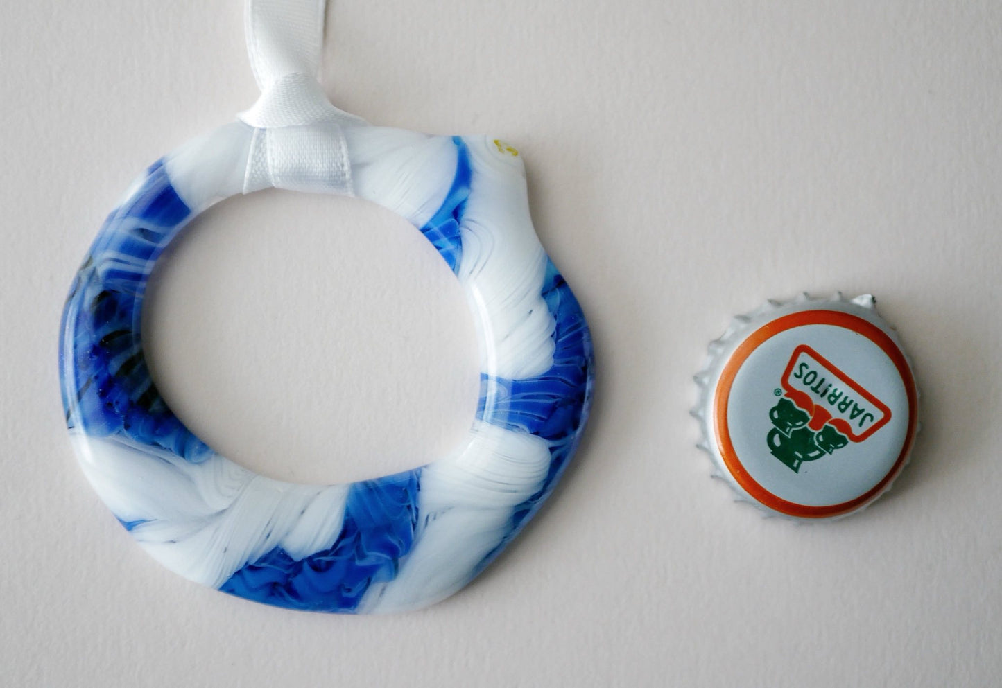 Irregular Glass Collage Wreath #3