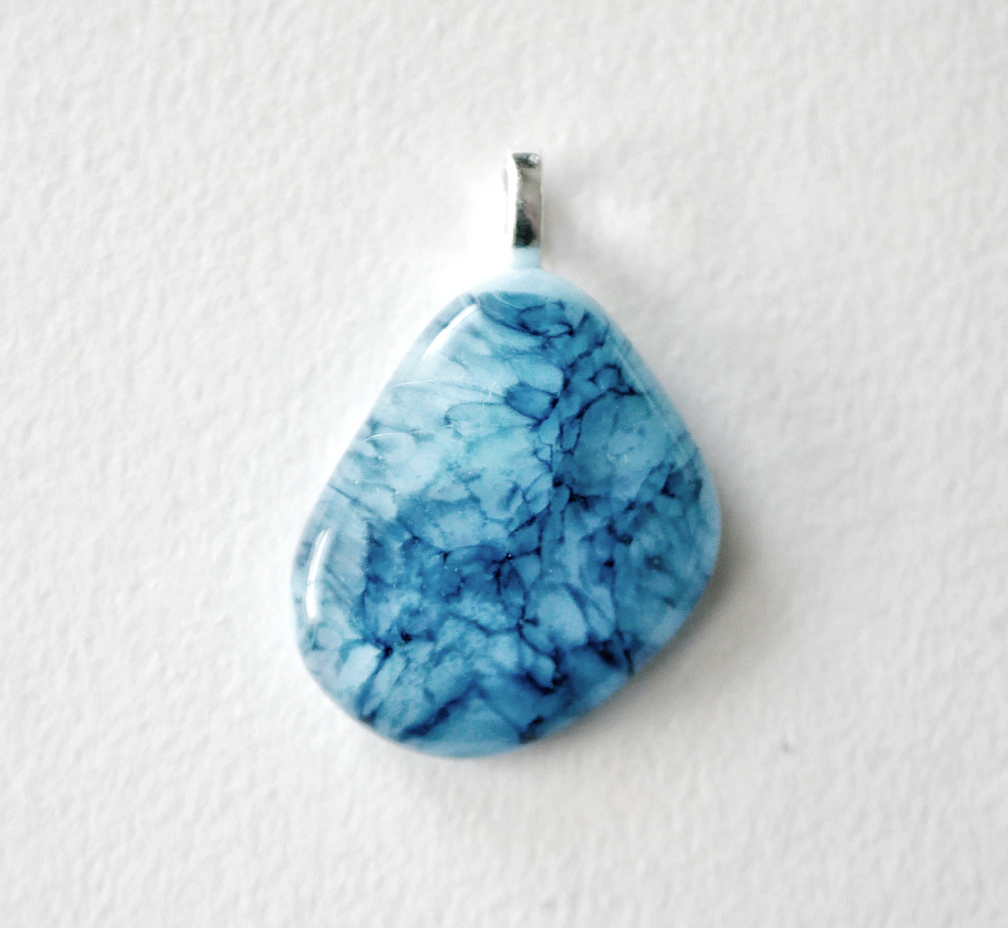 Sea Blue Pendant #2 (Base Metal) (PENDANT ONLY)
