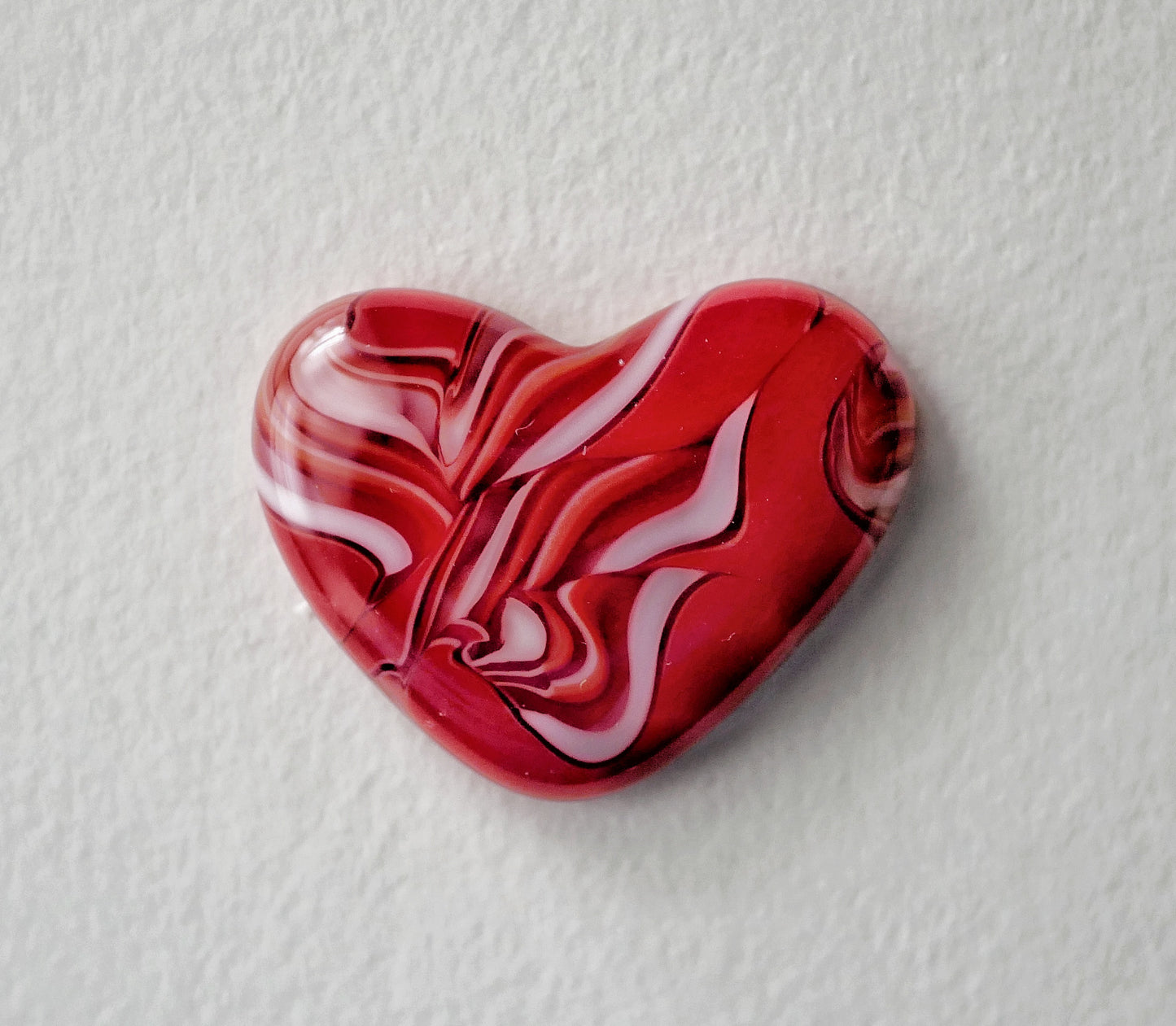 Twisty Red Mini Pocket Heart