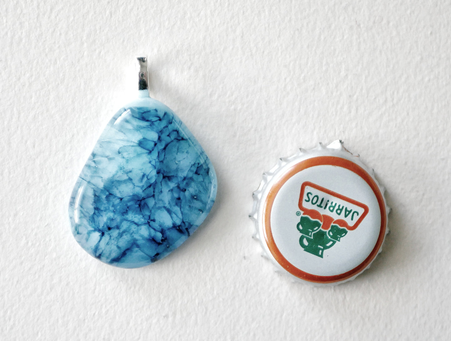 Sea Blue Pendant #2 (Base Metal) (PENDANT ONLY)