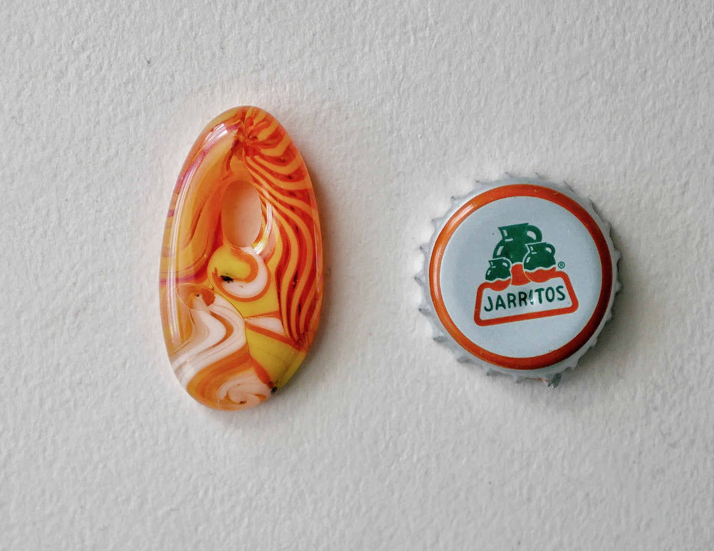Oval Pendant: Collage #5 (PENDANT ONLY)