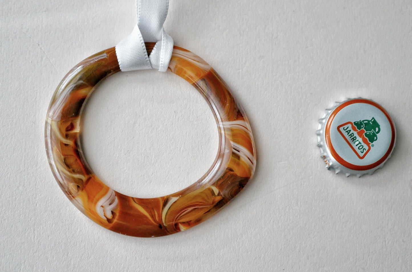 Irregular Glass Collage Wreath #22