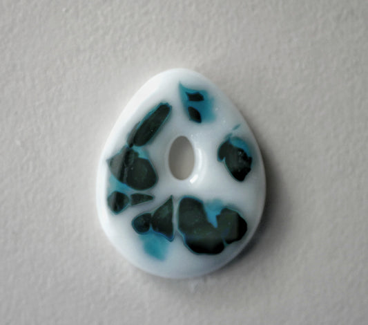 Blue and Black Teardrop Pendant (PENDANT ONLY)
