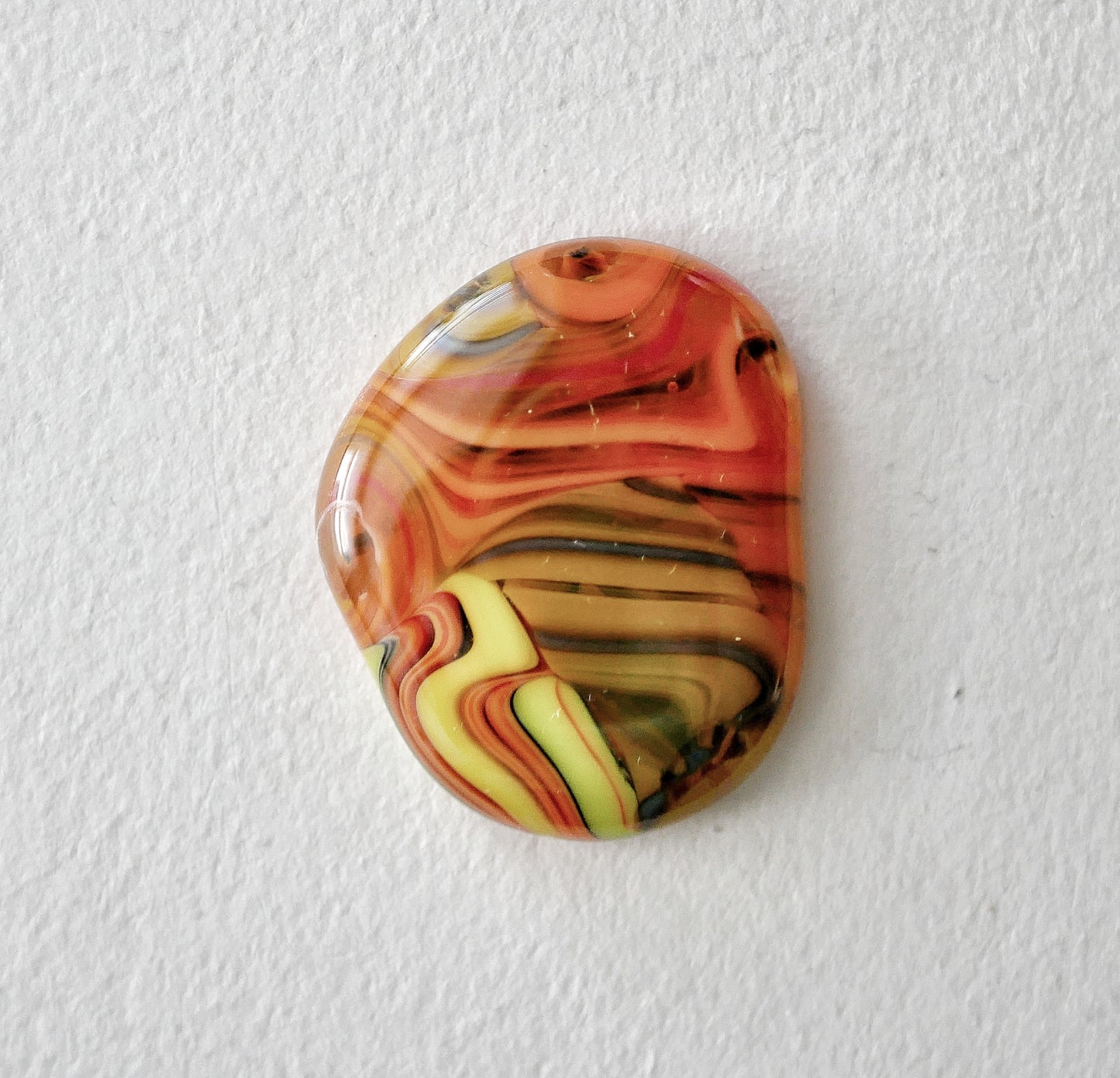 Blob Worry Stone: Collage #10