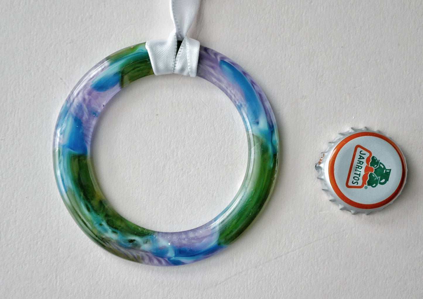 Irregular Glass Collage Wreath #27