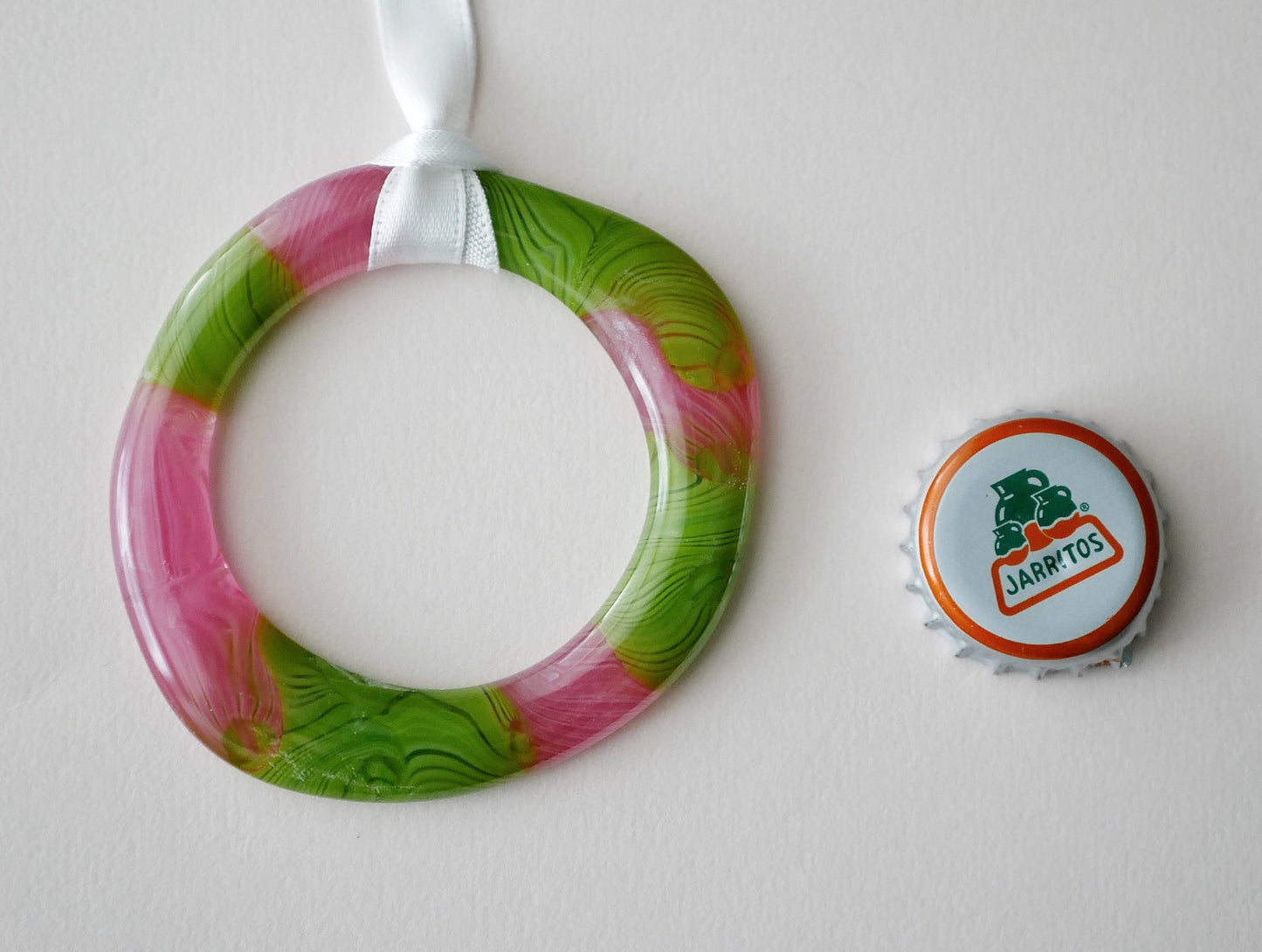 Irregular Glass Collage Wreath #5