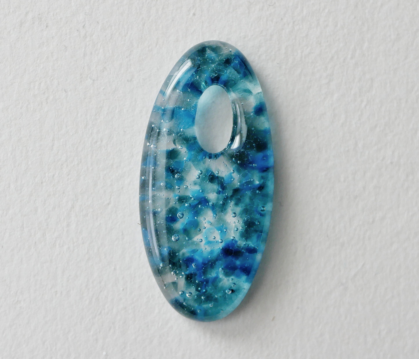 Oval Pendant: Blues (PENDANT ONLY)