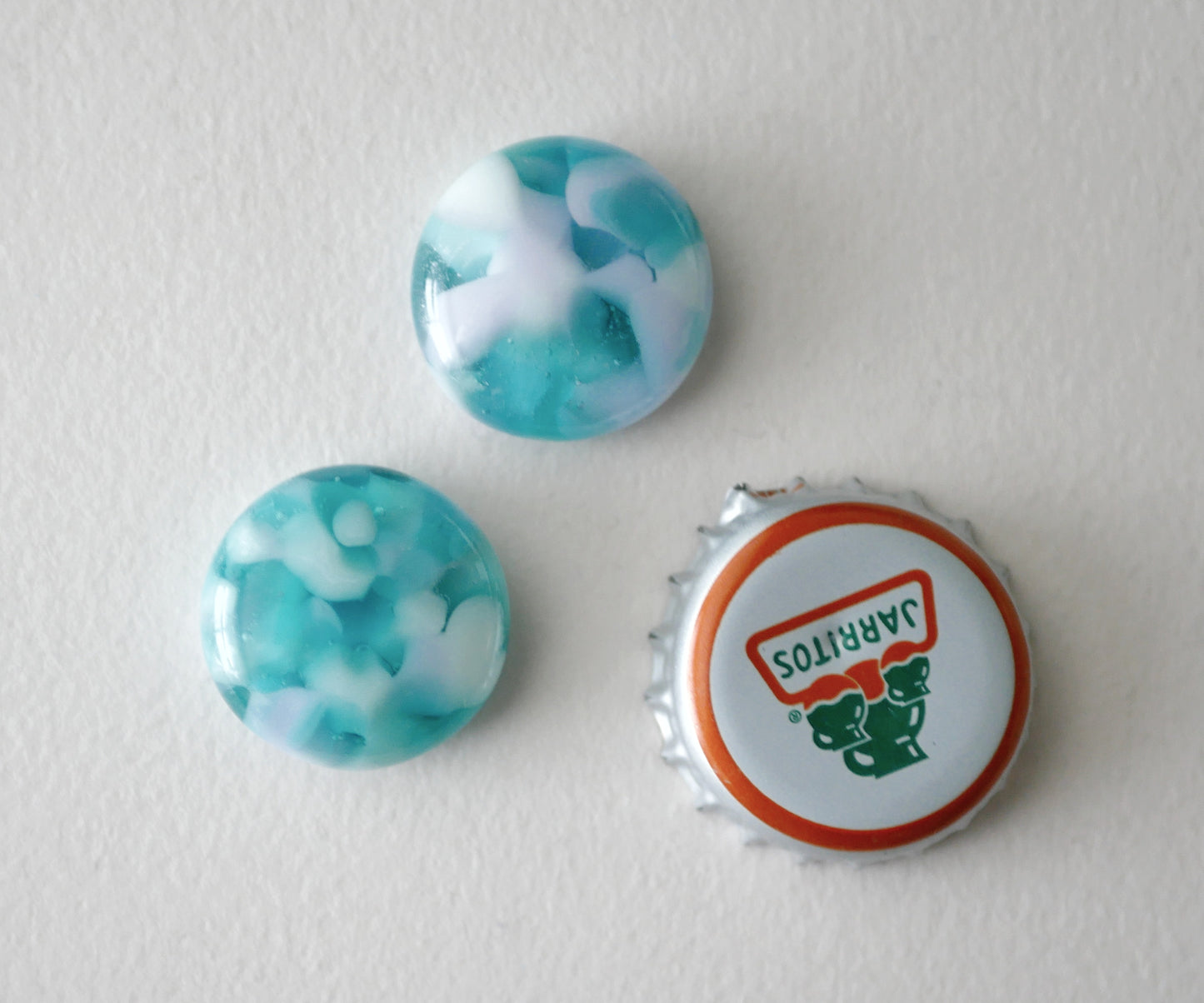2 Blue and Pink Tokens