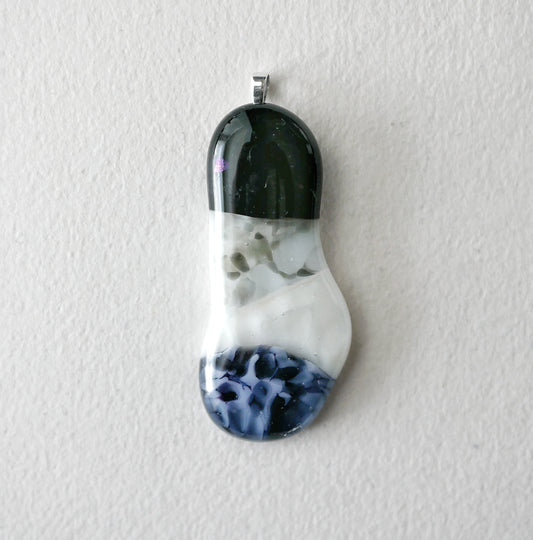 Asexual (Ace) Pride Blob Pendant #3 (PENDANT ONLY)