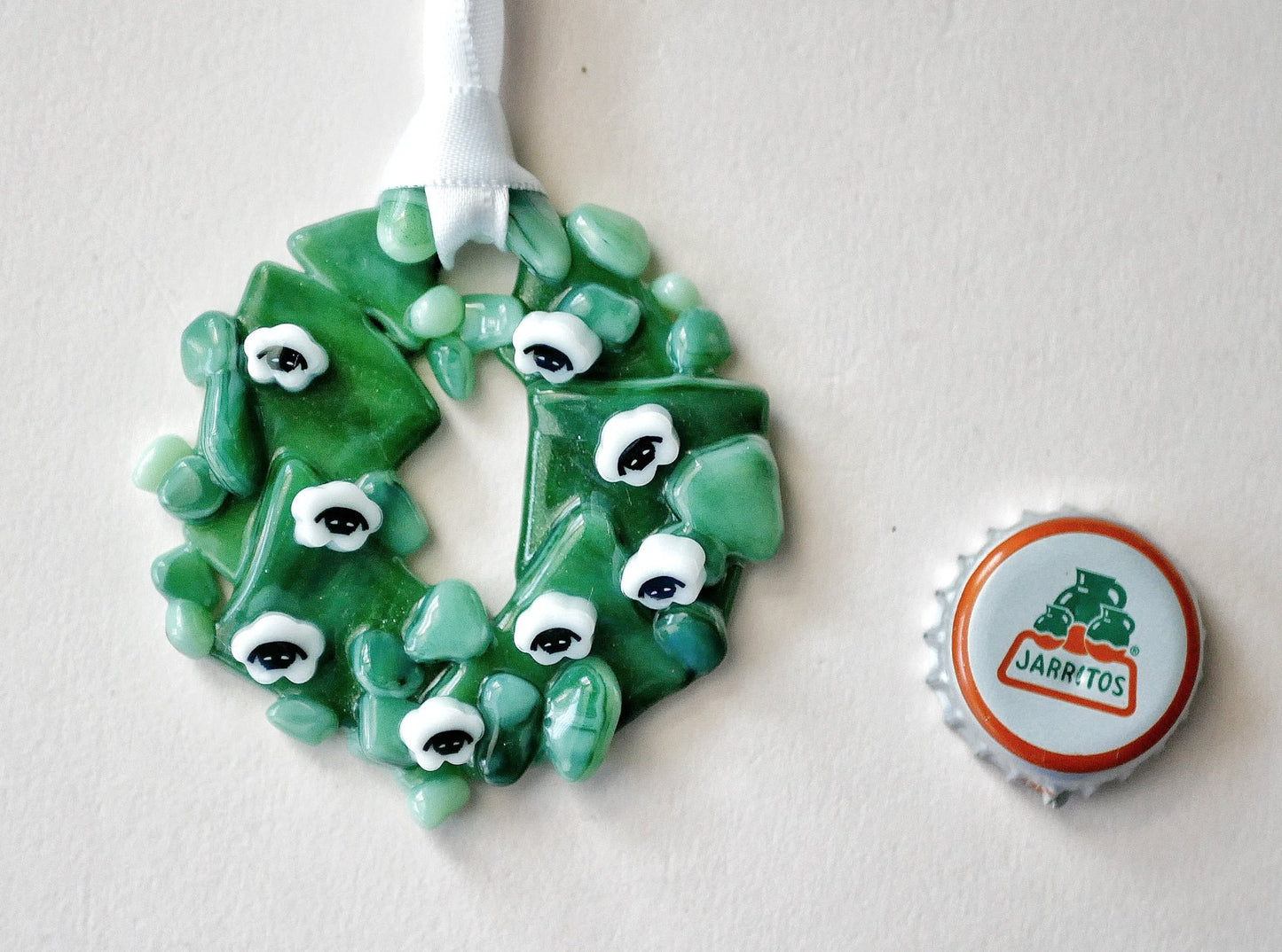 Bumpy Wreath with Sheep #2 (Small)