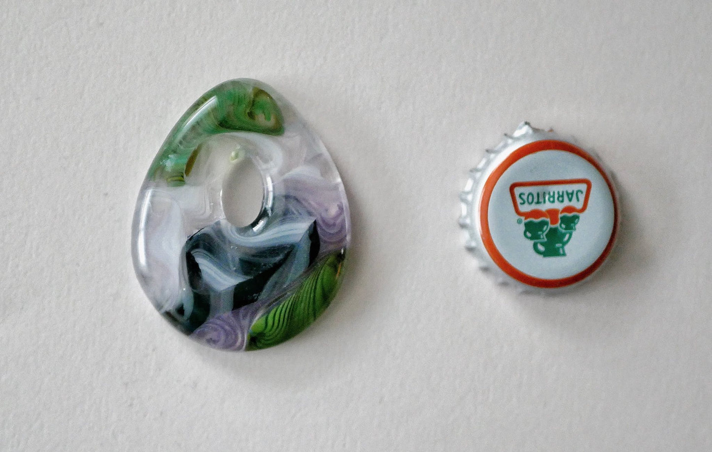 Teardrop Pendant: Collage #7 (PENDANT ONLY)