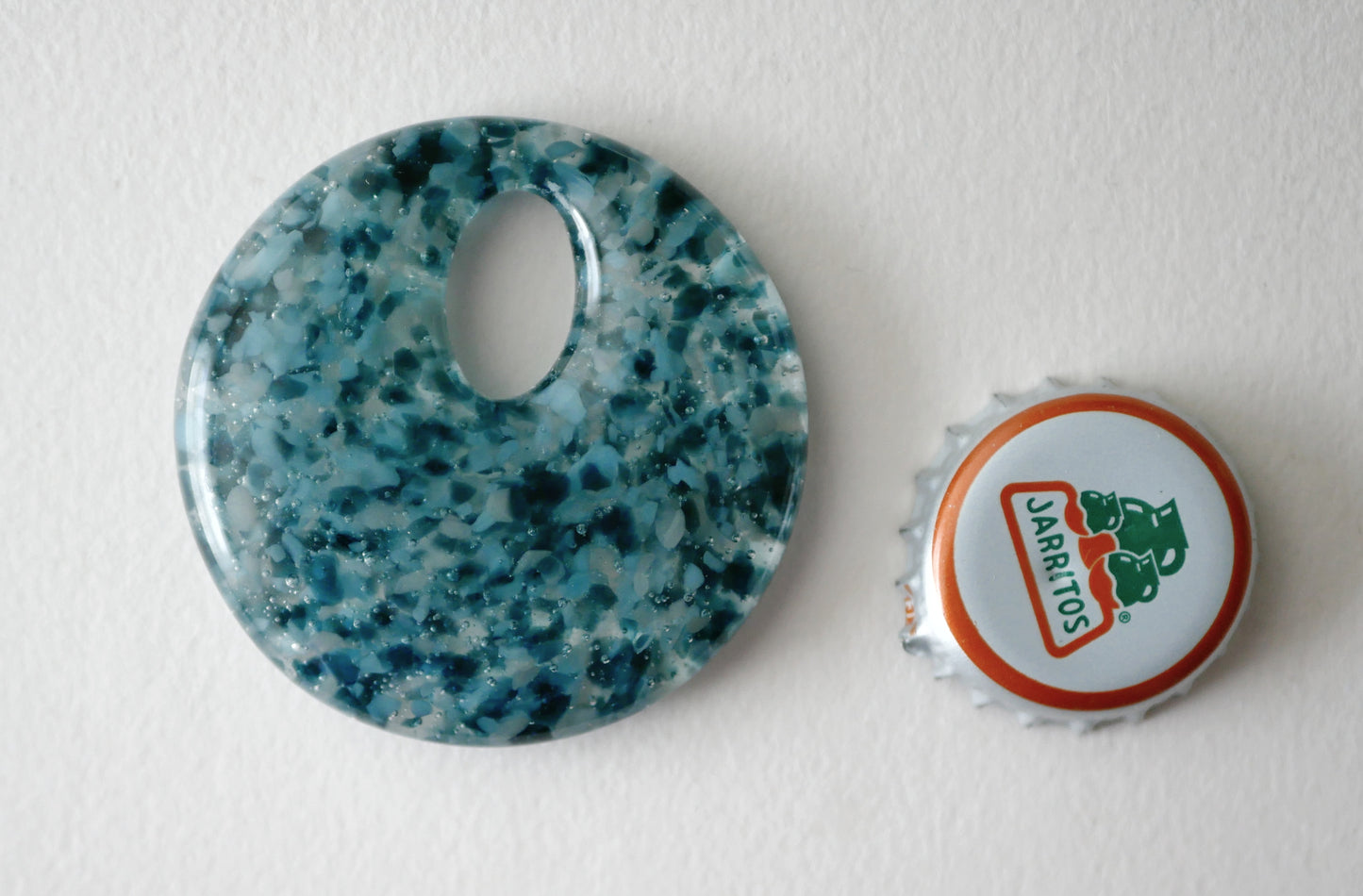Round Pendant: Dark Blues (PENDANT ONLY)