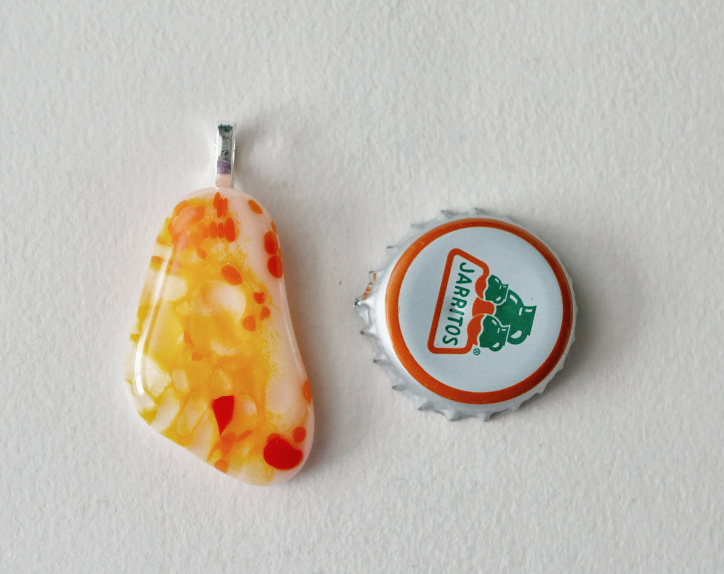 Orange Pendant #2 (Base Metal) (PENDANT ONLY)