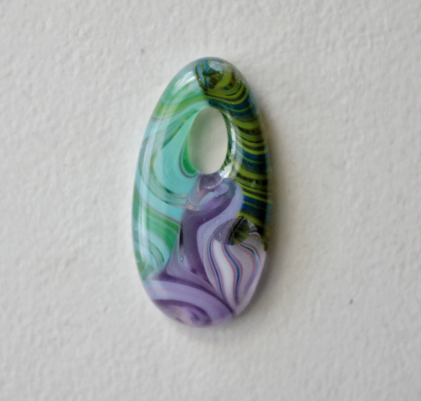 Oval Pendant: Collage #1 (PENDANT ONLY)