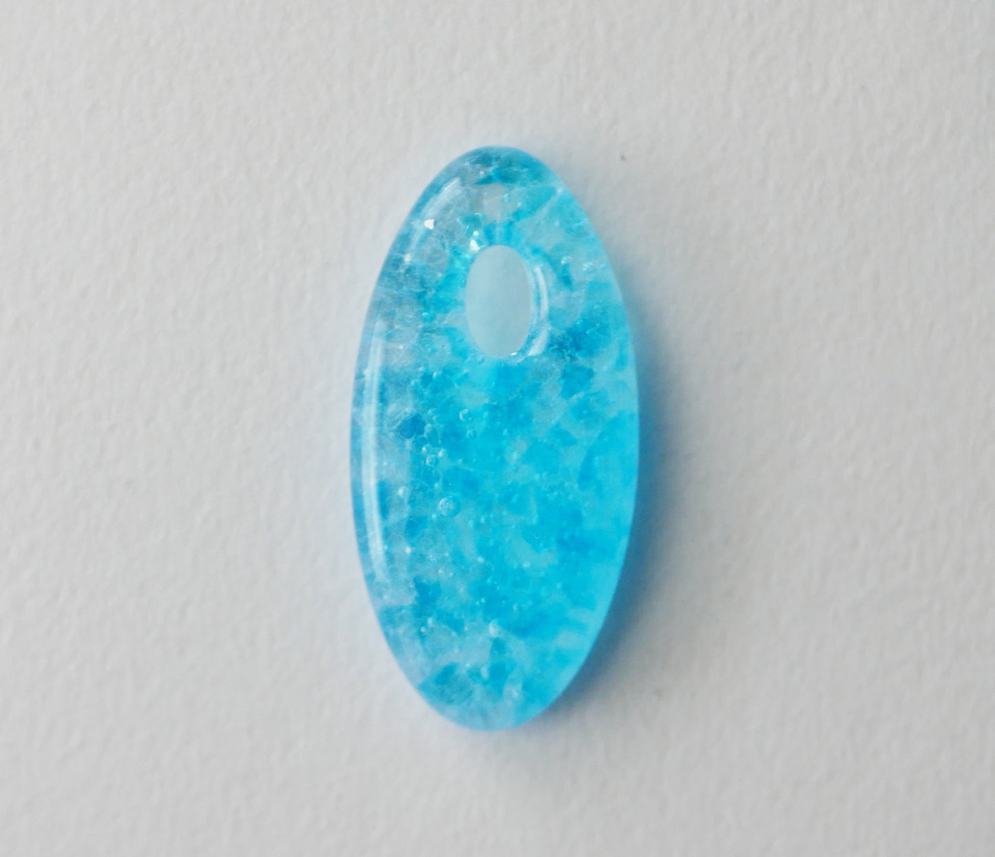 Oval Pendant: Sky Blues (PENDANT ONLY)