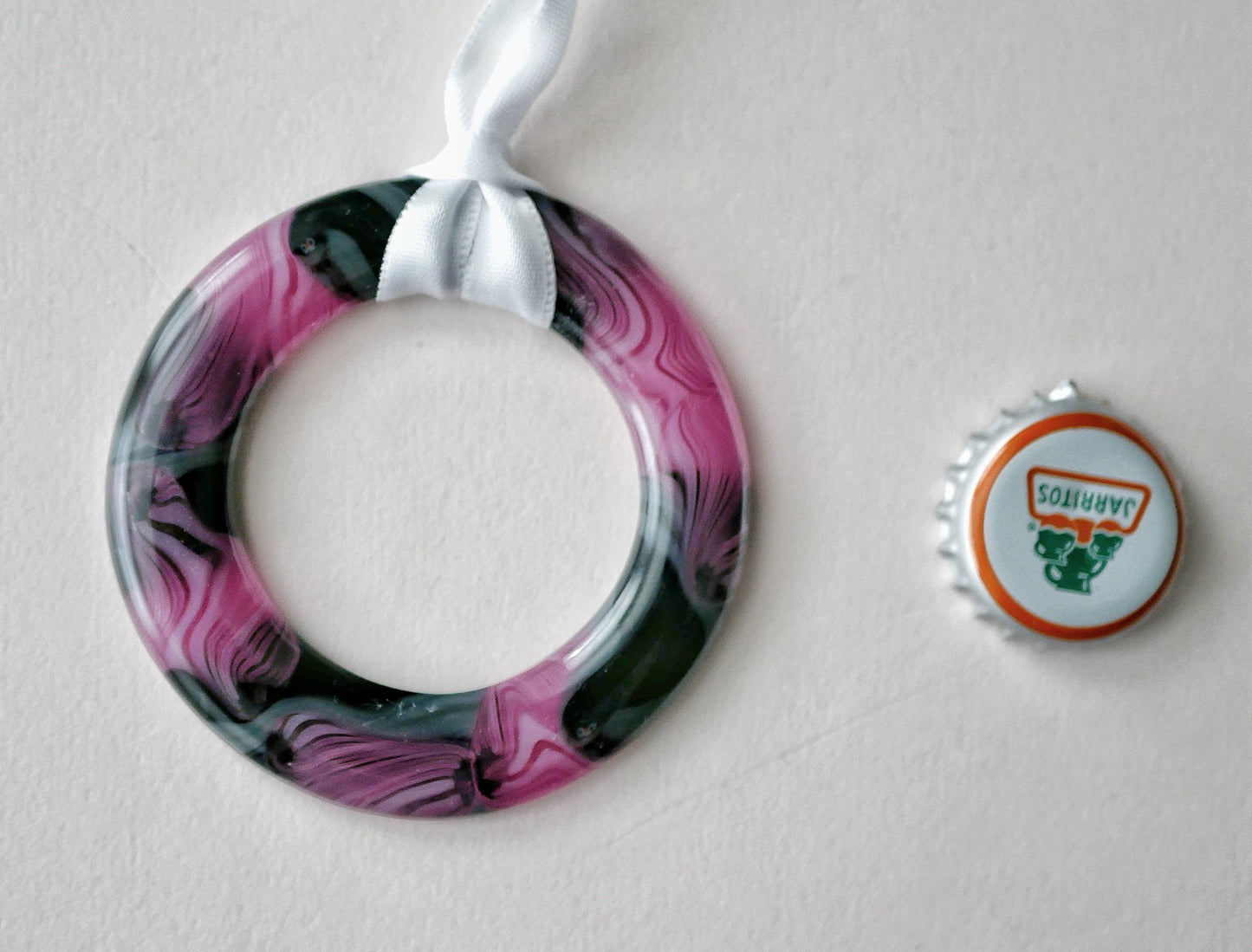 Irregular Glass Collage Wreath #28