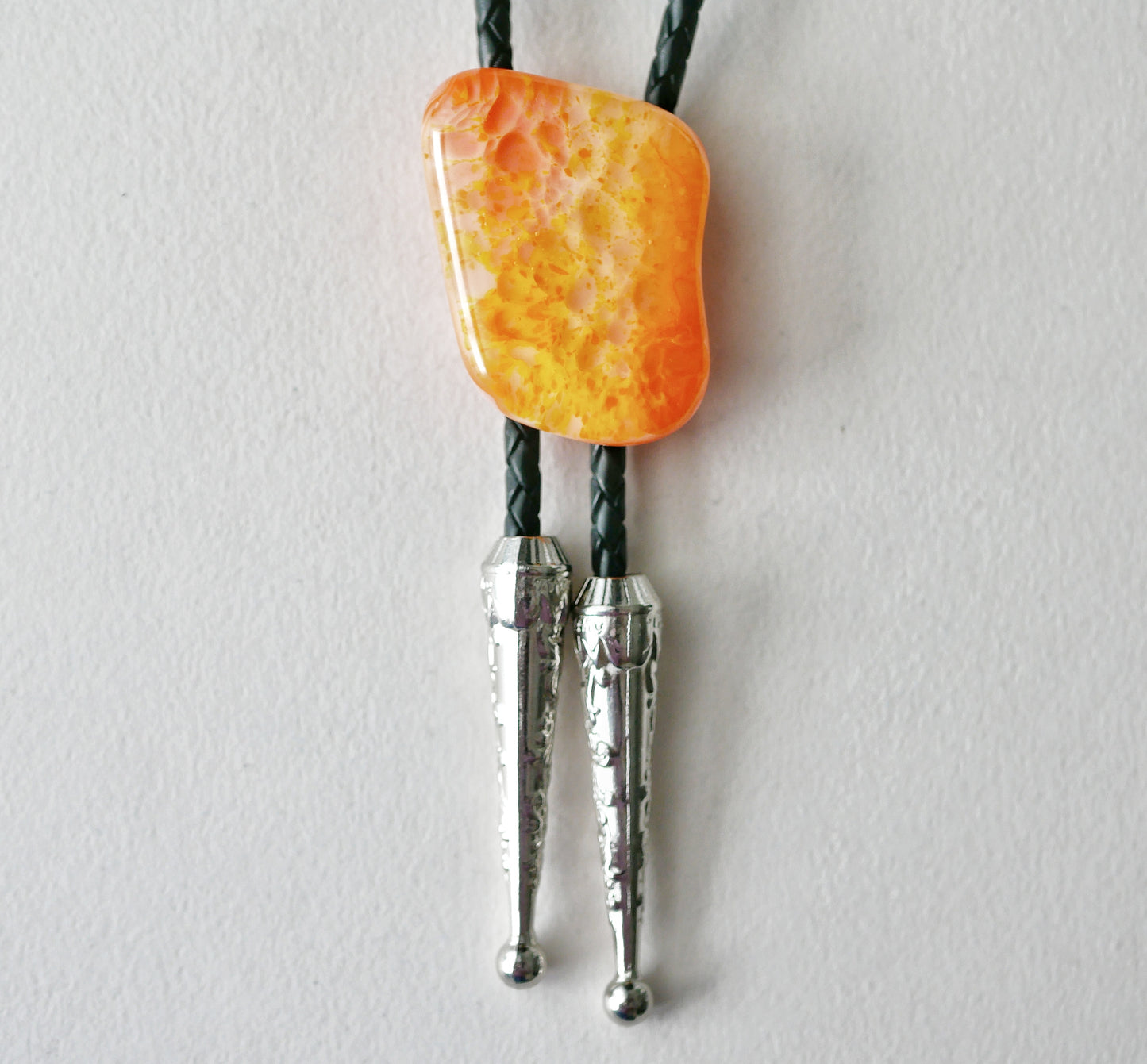 Orange and Yellow Bolo Tie #2