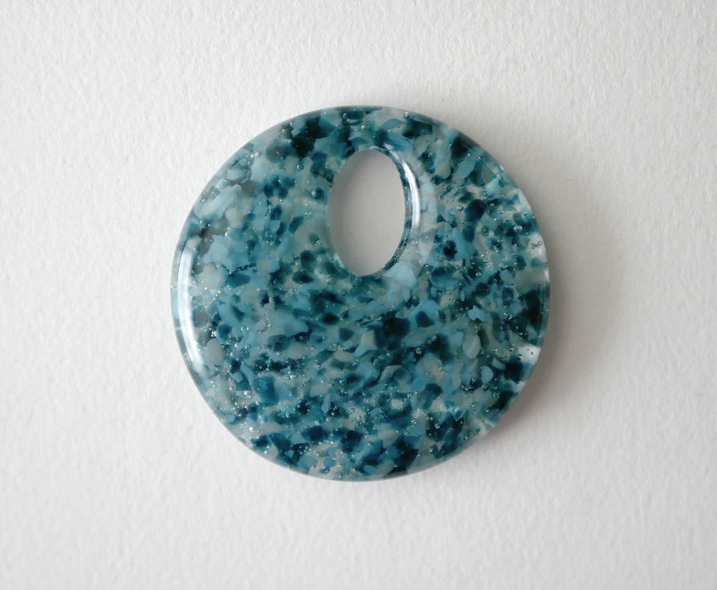 Round Pendant: Dark Blues (PENDANT ONLY)