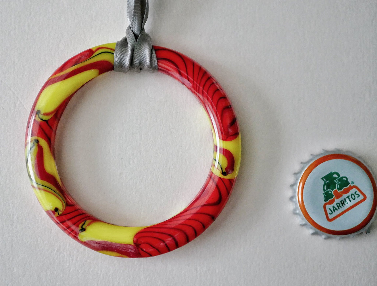 Irregular Glass Collage Wreath #19