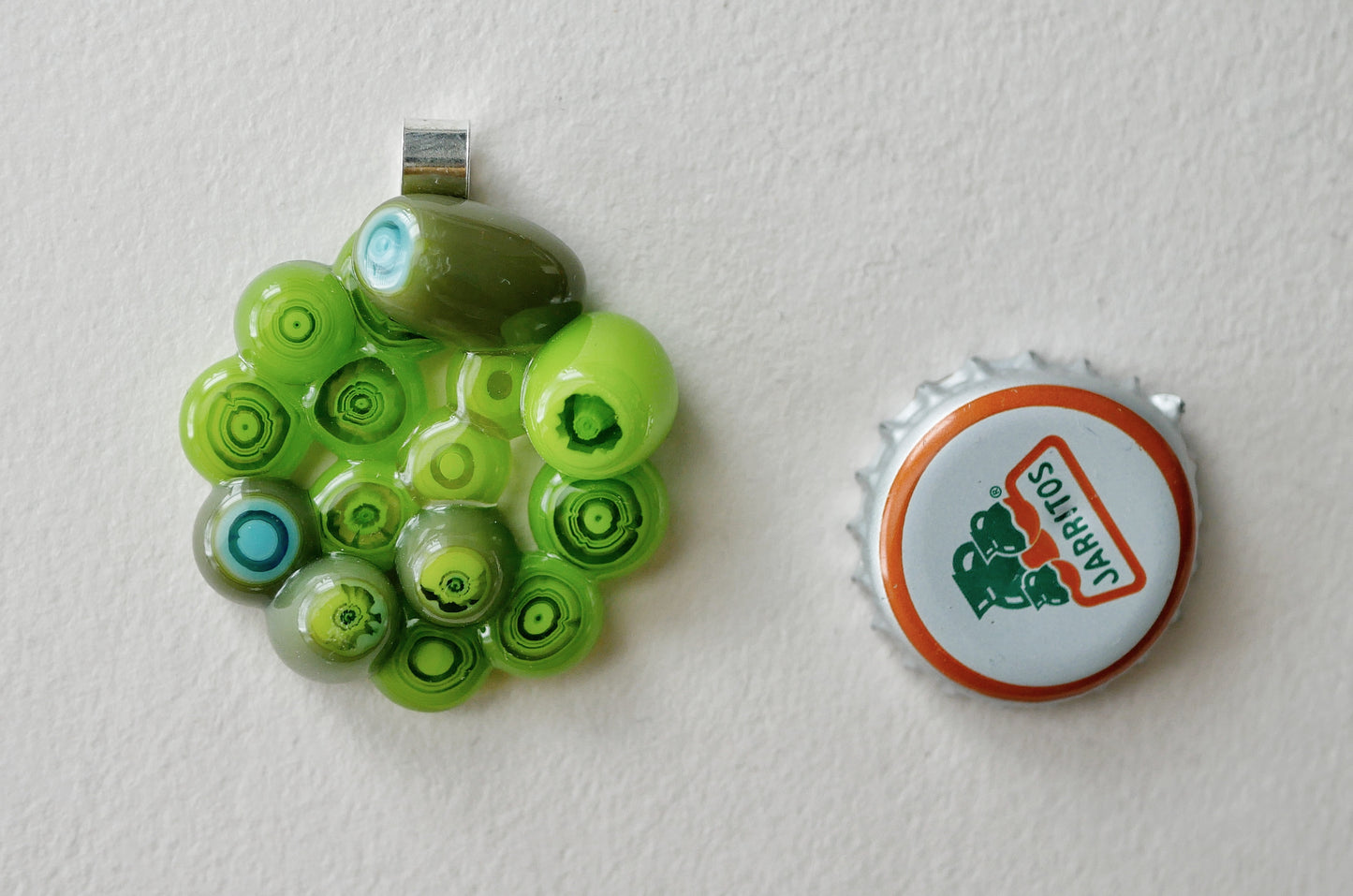 Mixed Greens Cluster Pendant (Sterling Silver) (PENDANT ONLY)