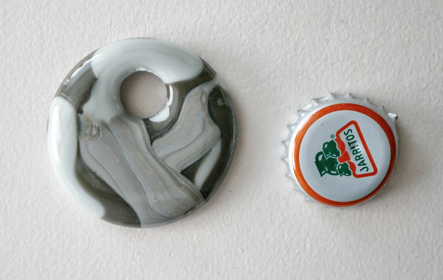 Circle Pendant: Greys (PENDANT ONLY)