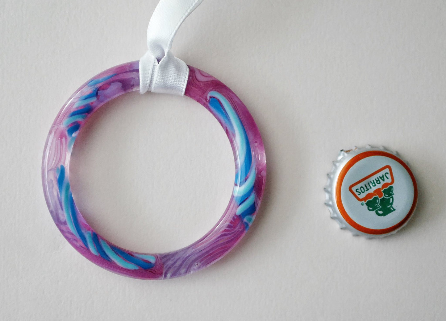 Glass Collage Wreath #16