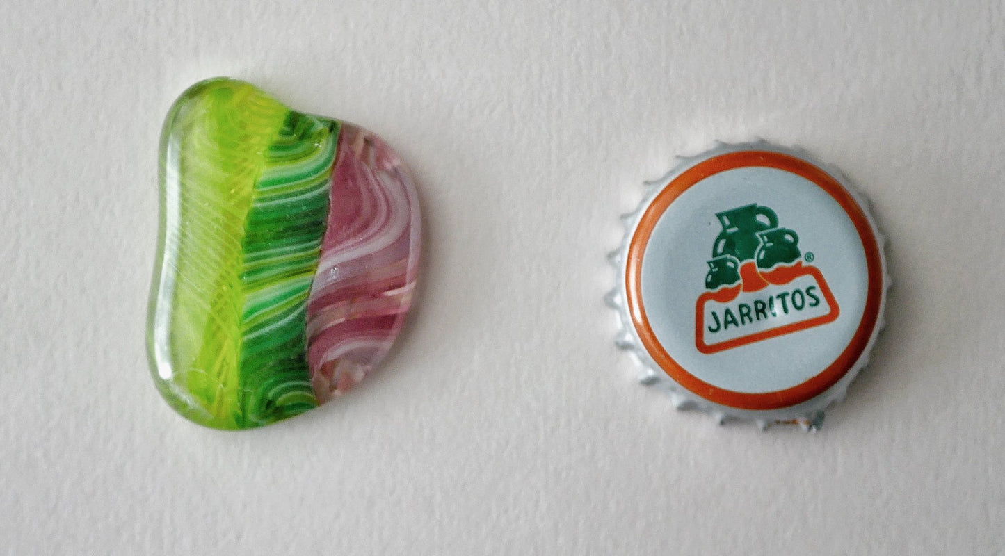 Blob Worry Stone: Collage #16