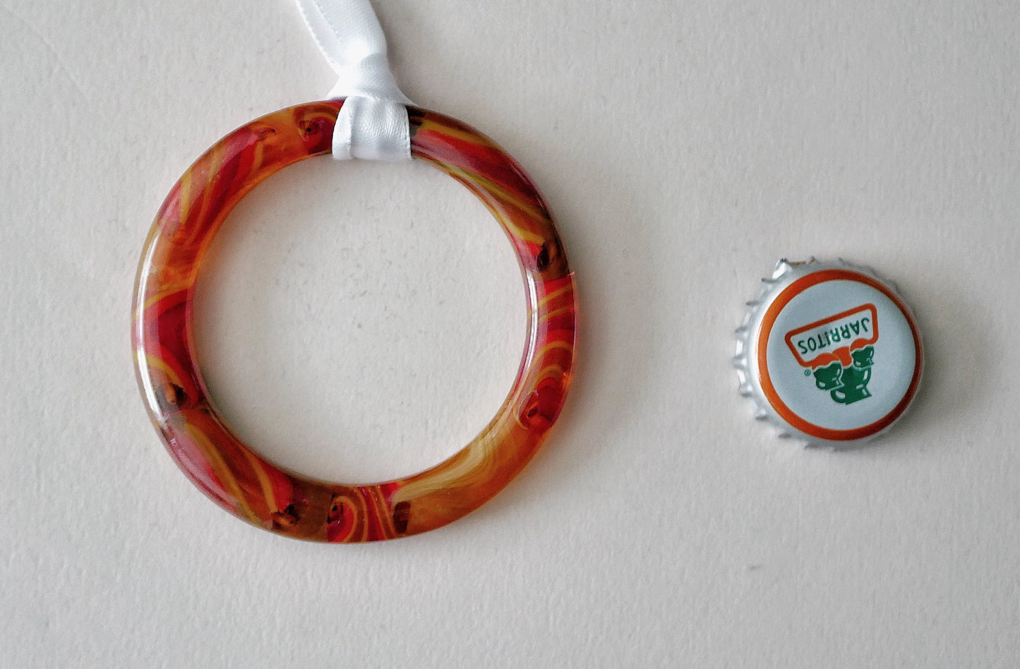 Glass Collage Wreath #28