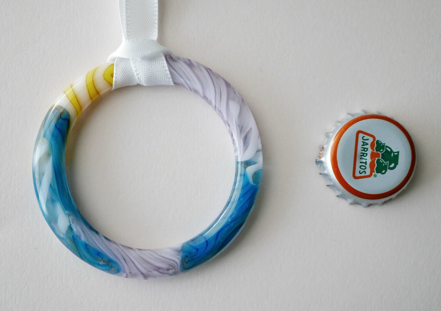 Glass Collage Wreath #11