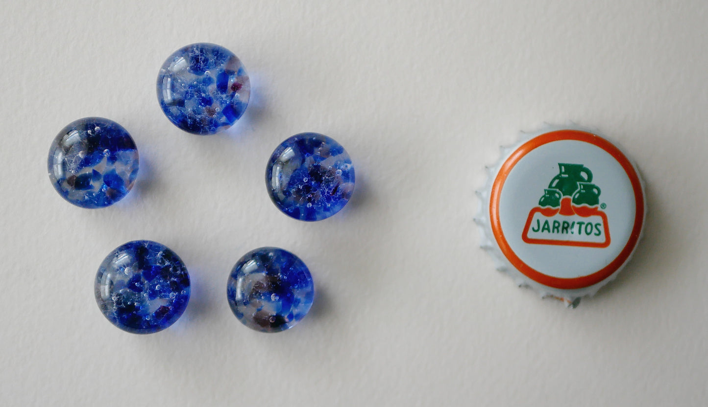 5 Blue and Purple Tokens