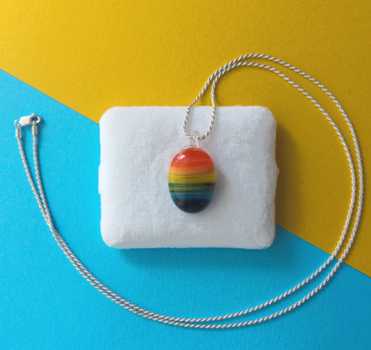 Rainbow Sunset Pendant