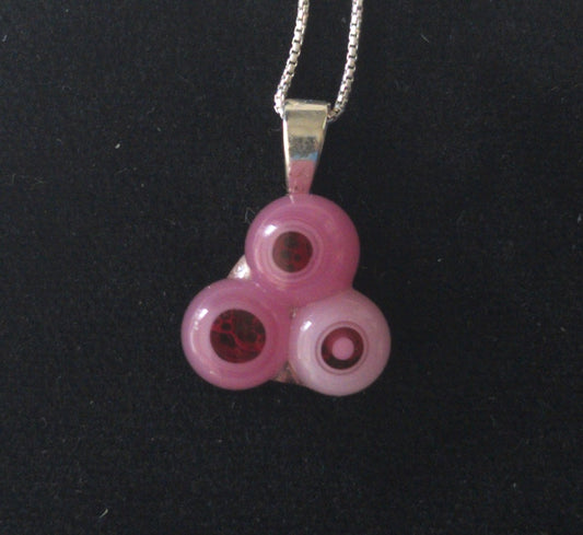 Trio Pendant: Bubblegum