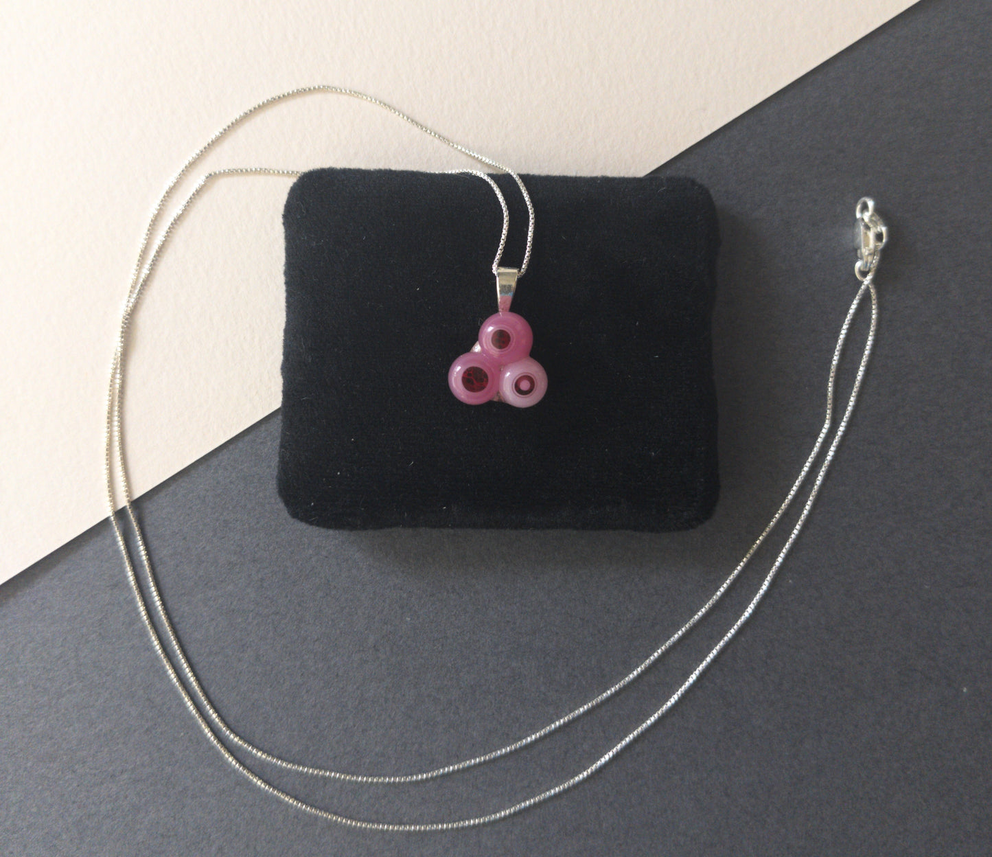 Trio Pendant: Bubblegum