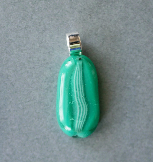 Stripey Scrappy Pendant #22