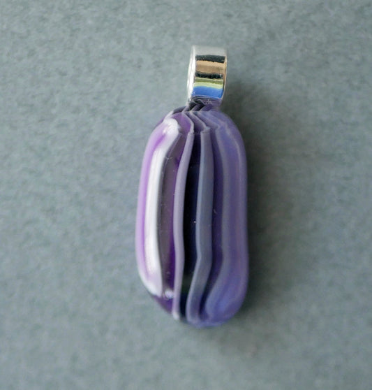 Stripey Scrappy Pendant #27