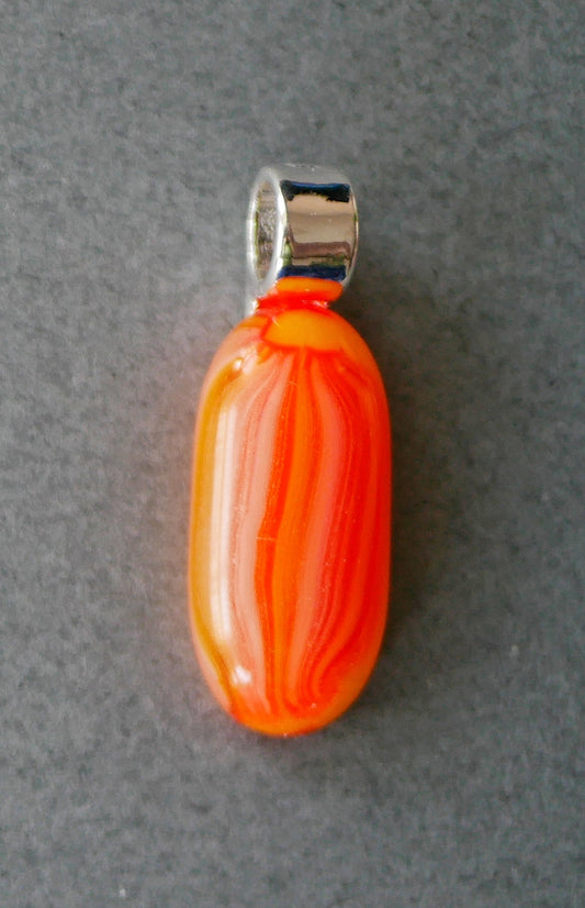 Stripey Scrappy Pendant #33