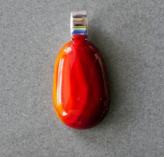 Stripey Scrappy Pendant #39