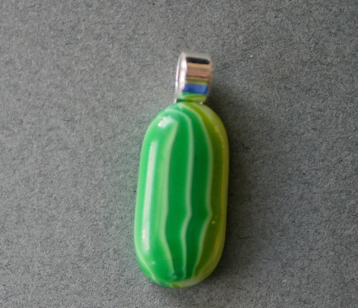 Stripey Scrappy Pendant #47