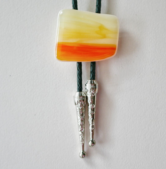 Orange and Yellow Bolo Tie #2