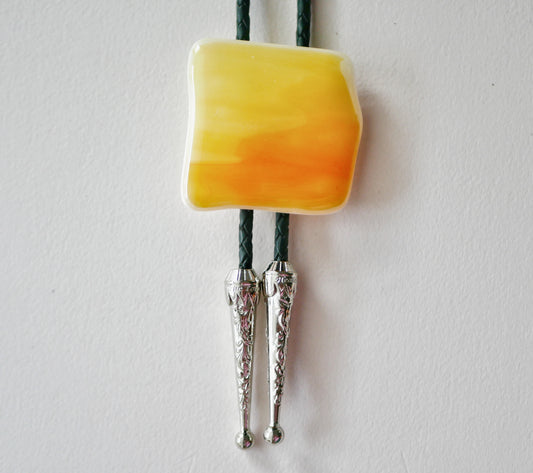 Orange and Yellow Bolo Tie #3