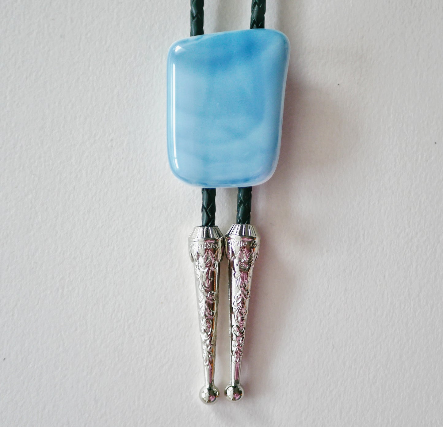 Sky Blue Bolo Tie #4