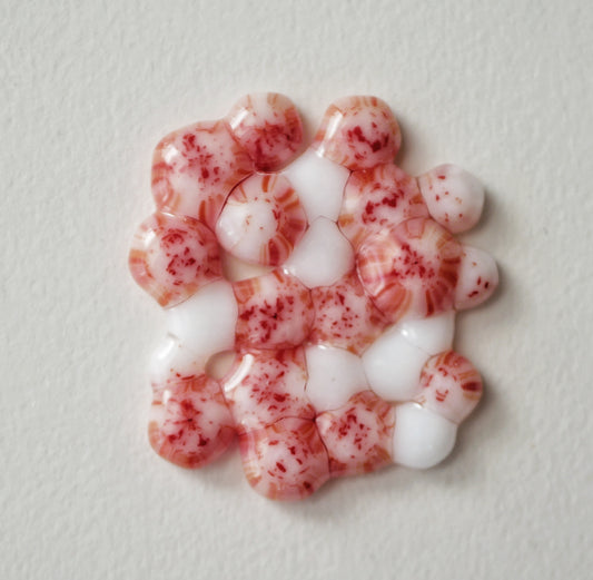 Pink and White Blobject #1